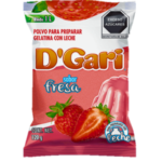 POLVO PARA PREPARAR GELATINA DGARI FRESA LECHE